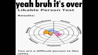 Likable Person Test meme shorts [upl. by Asilet]