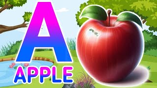 abcd cartoon video a for apple b for ball cartoon abcd rhymes video अ से अनार abcd song abcde [upl. by Petigny]