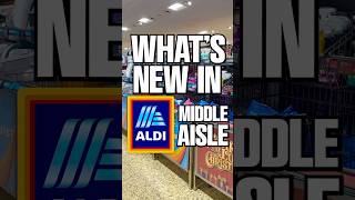 What’s New in ALDI’s Middle Aisle🔥 [upl. by Ynffit204]