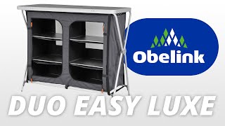 Obelink Duo Easy Luxe Campingkast  Productvideo  Obelink [upl. by Neivad]