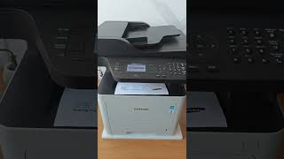 Samsung SLM3370FD TEST PRINT [upl. by Ordnajela]