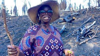 Ma Marthe la parisienne au village Kimbi ya vanga pour l’agri business  Kongo central [upl. by Netsrak819]