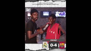 Real Madrid 04 FC Barcelona  Fans Reactions  El Clasico Highlights [upl. by Thora]