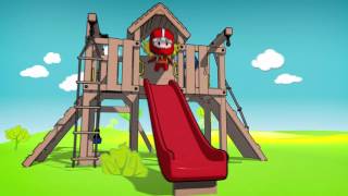 Spielturm WICKEY Racer  Video [upl. by Ybok]