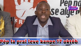 💥Gwo manifestasyon  Chelson Sanon Pierre Espérance te fè maré tankou krab la met pyel atè [upl. by Jaan158]