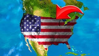 Building The USA In A SIMULATOR [upl. by Llerreg]