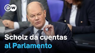 Canciller alemán asiste al Parlamento para responder preguntas de la cámara [upl. by Banerjee]