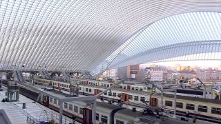 Gare de LiègeGuillemins [upl. by Hinch]