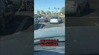 ROAD RAGE IDIOTS IN ARIZONA 🤣 funny viralvideo baddrivers roadrage [upl. by Uahsoj389]