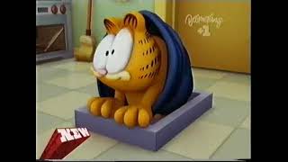 Boomerang 1 UK  Ident and Garfield Promo AprilMay 2009 [upl. by Imoian]