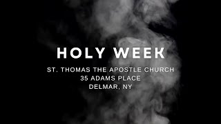 St T holy week invitation 2024 [upl. by Neehsar]