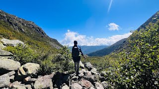 Hiking To Mt Washington New Hampshire From Tuckerman Ravine Trail [upl. by Hertzfeld]