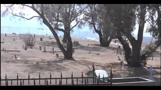 Agua Mansa Cemetery Ghost Town Haunted History Death Road Halloween Ghosts Flood Colton California [upl. by Kcirednek]