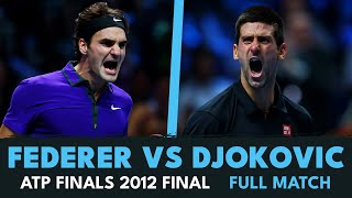 Roger Federer vs Novak Djokovic Nitto ATP Finals 2012 Final  FULL MATCH HIGHLIGHTS [upl. by Ahseiat]