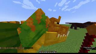 Primordial Caves Dinos vs Unusual Prehistory Dinos  Minecraft Java Edition [upl. by Annauj]