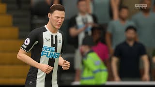 FIFA 22  Newcastle vs Lille  Botman transfer  Gameplay [upl. by Buckie]