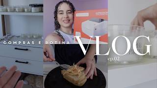 COMPRAS para a loja de velas  GELADEIRA com DEFEITO  sanduíche natural  DAILY VLOG [upl. by Edelsten65]