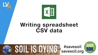 How to Write into a Spreadsheet CSV file  LabVIEW [upl. by Nicola]