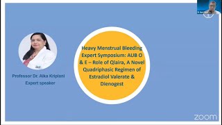 Prof Dr Alka Kriplani  Qlaira Natural estrogen containing OCP  Clinicians delight [upl. by Ruzich809]