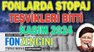 FONLARDA STOPAJ TEŞVİKLERİ KALDIRILDI [upl. by Htims]