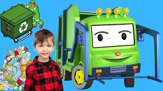 Everybody loves a garbage truck  Garbage truck song for kids [upl. by Strang374]