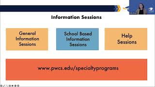 PWCS Family Engagement Series  Specialty Programs for High School Students [upl. by Jeuz]