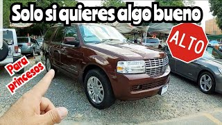 Lincoln Navigator camionetas de lujo baratas tianguis de autos usados [upl. by Ogg]