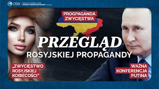 Rosyjska propaganda o zwycięstwie „rosyjskiej kobiecości” ważne przemówienie Putina wybory w Rosji [upl. by Jackson]