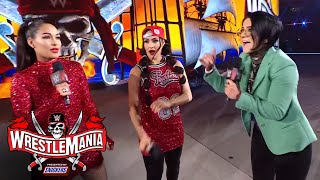 Bella Twins say “Ding Dong Goodbye” to Bayley WrestleMania 37 – Night 2 WWE Network Exclusive [upl. by Clite]