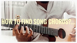 How to find song chords  Practice for beginners [upl. by Oravla]