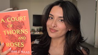 asmr reading you the first chapter of ACOTAR 📚 [upl. by Dacie703]