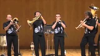 Gomalan Brass Quintet  The Flintstones LIVE IN TOKYO [upl. by Trilbee]