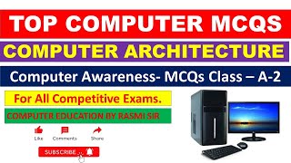 MCQ A 2 Computer Awareness  Computer Architecture [upl. by Aihsenyt]