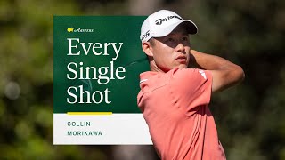 Collin Morikawas Third Round  Every Single Shot  The Masters [upl. by Pirri]