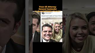 From US Attorney General Contender to ScandalRidden Pariah mattgaetz [upl. by Ecirehc828]