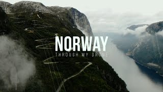 NORWAY THROUGH MY DRONE  4K [upl. by Nannie]