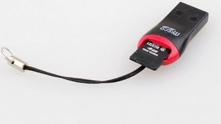 Micro SD to usb adapter card reader [upl. by Gausman]