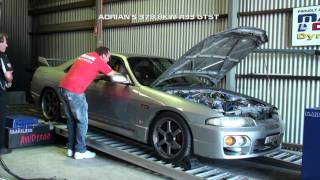 Custom Imports TV  Adrians R33 GTST Dyno Run [upl. by Adnotal115]