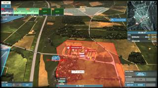 Wargame Airland Battle Beta  1vs1 HFRDemon666 vs EUGMadMat 001 [upl. by Ecnesse]