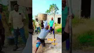 Pailwan pailwaan stoneliftinginvillage stone village trending shorts viralvideo trending [upl. by Leiuqese]