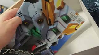 RG God gundam unboxing [upl. by Niarb]