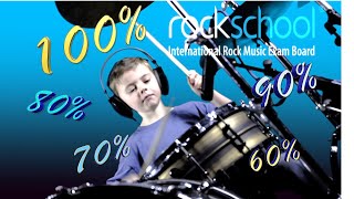 Dora amp Bootsy Rockschool Drums Grade 2 Backing Track 60 70 80 90 amp Full Tempo [upl. by Gilud429]