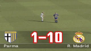 Hack PS2  Winning Eleven 9 Real Madrid Vs Parma D1 F7 [upl. by Kaenel862]