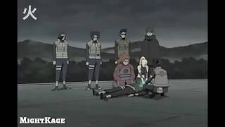 Asuma Death Scene English Dub Naruto Shippuden [upl. by Nylesoy]