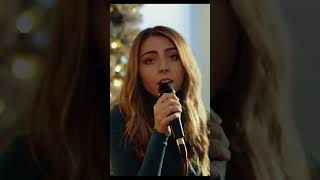 Silent Night by Jada Facer acoustic Christmas song cover shorts [upl. by Acnoib]