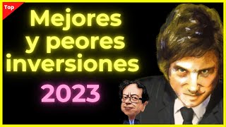 MEJORES Y PEORES INVERSIONES DE 2023 ¿invertir en 2024 [upl. by Darius]