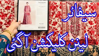 Sapphire Winter Collection 2024  Sapphire New Collection 2024  Sapphire Linen Suit sapphiresale [upl. by Ehman]