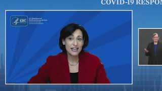 LIVE Dr Fauci and the White House COVID response team speak after CDC updates travel guidelines [upl. by Cointon]