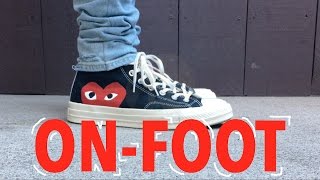 COMME des GARÇONS Converse ONFOOT [upl. by Irovi753]