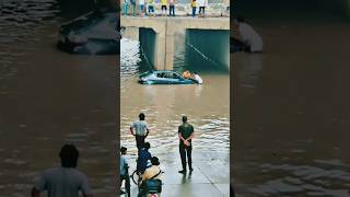 underpass mein Pani per tairti Hui  car⛈️⛈️😂😂🚗 [upl. by Cordova]